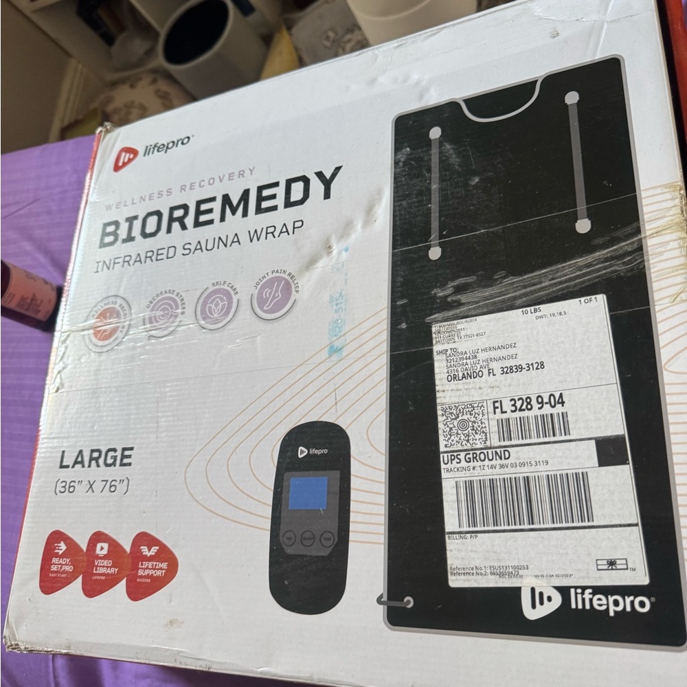 Lifepro Bioremedy Infrared Sauna Wrap